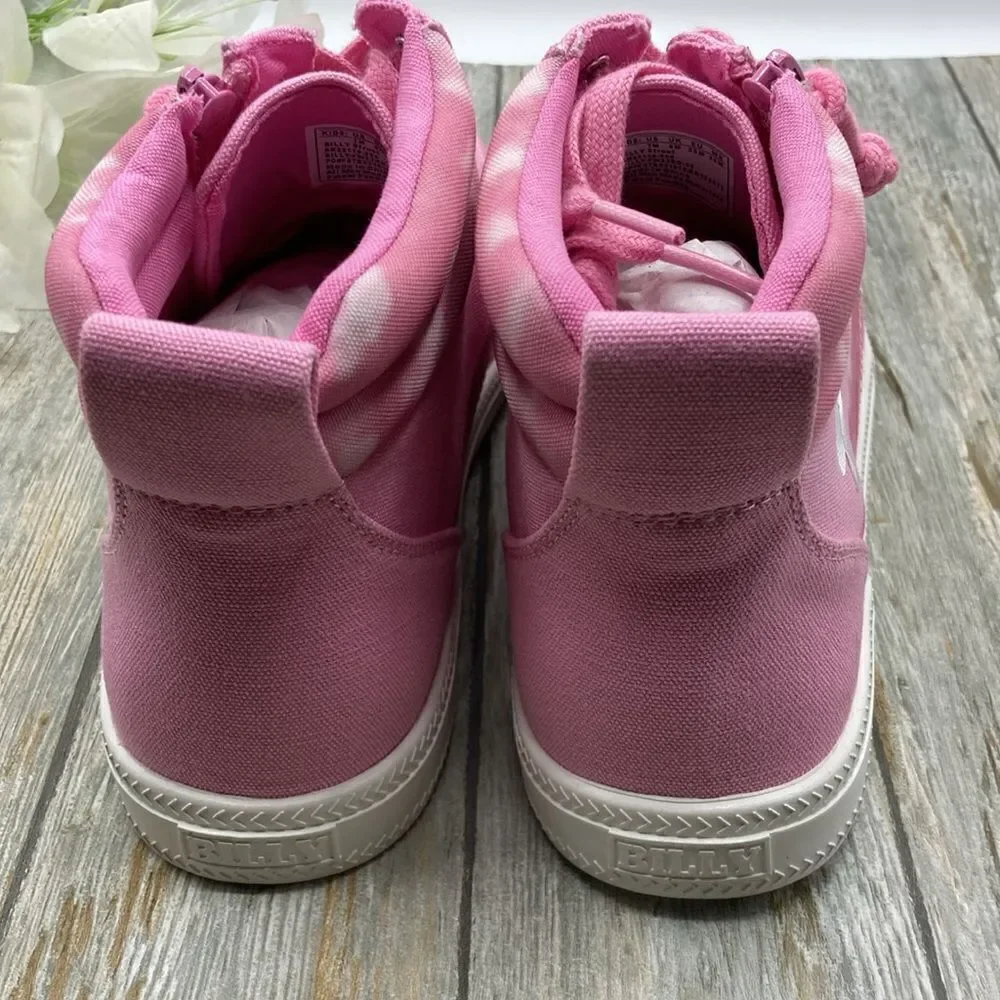 BILLY Footwear Street Girls' Tie Dye Hightop Shoes Sneakers Size 7